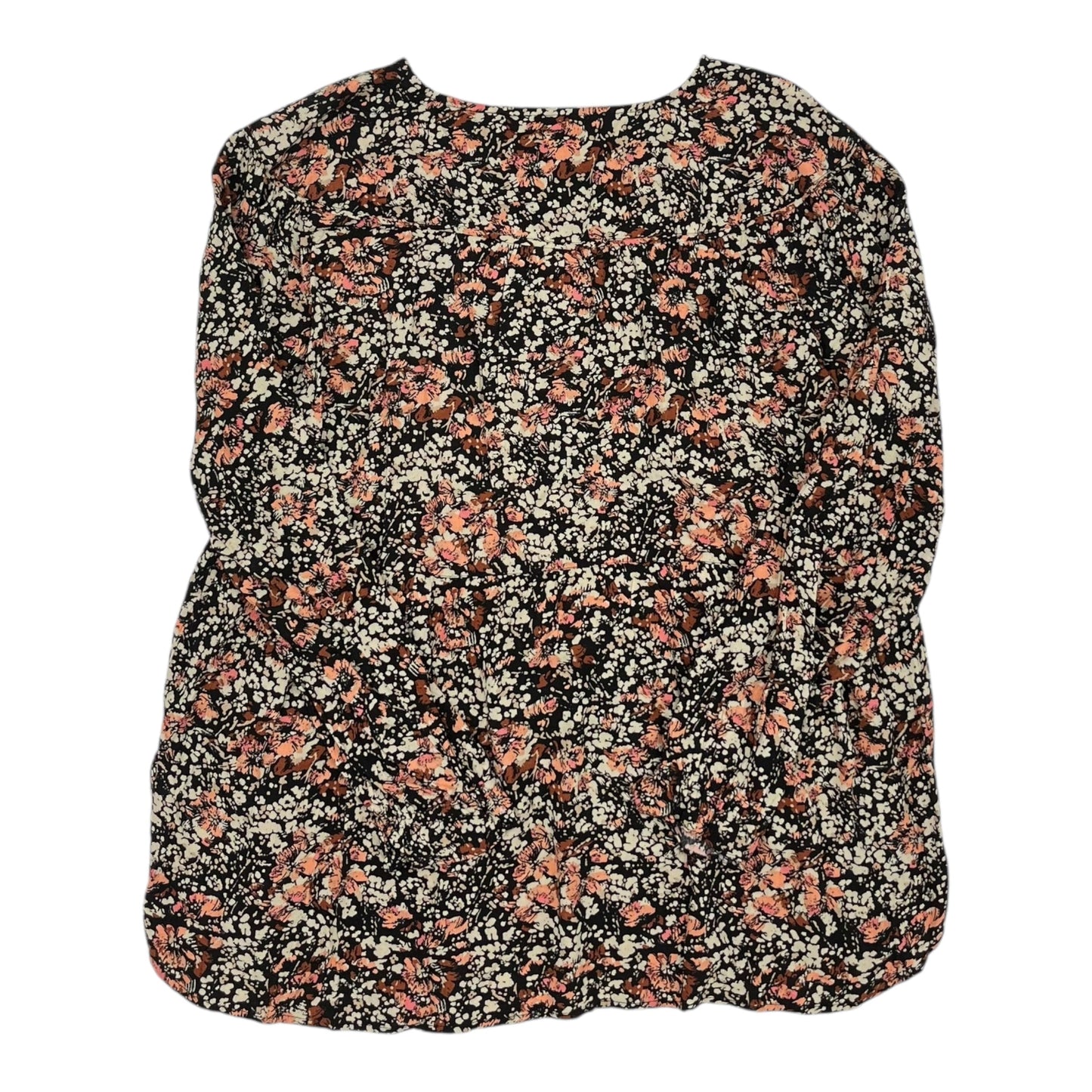 Blouse Ls By Fatface In Black & Tan, Size:L