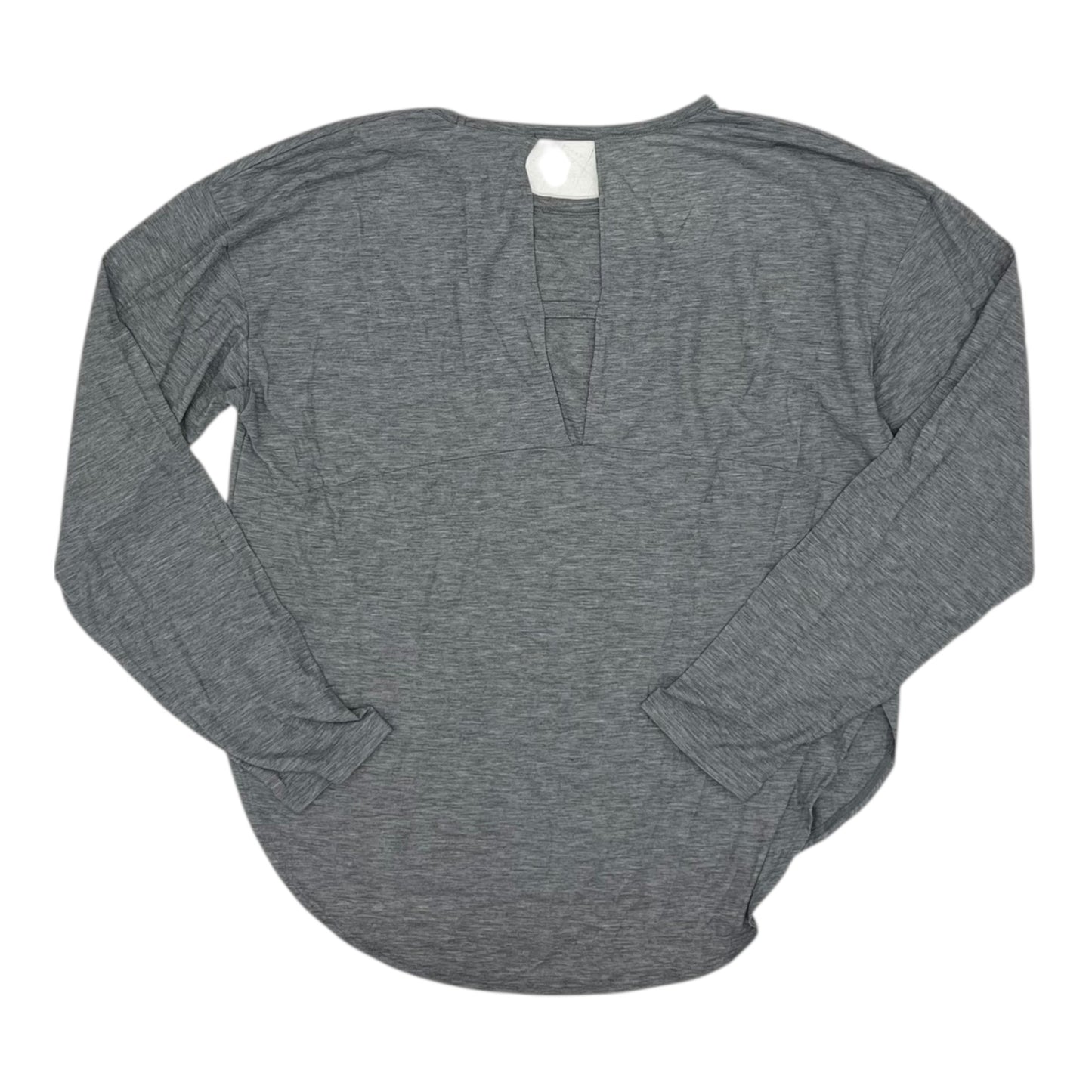 Athletic Top Ls Crewneck By Under Armour In Grey, Size:M