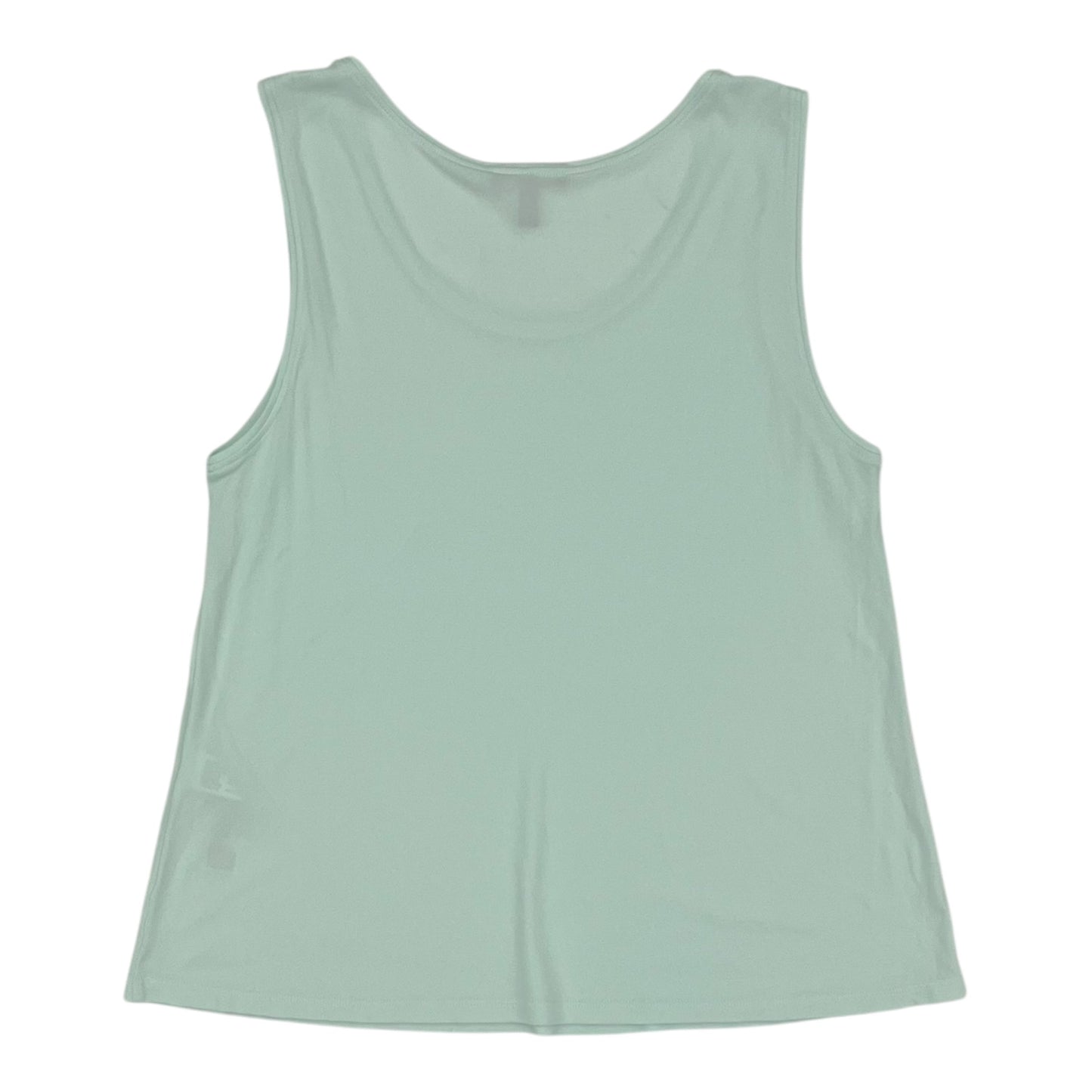 Tank Top By Eileen Fisher In Green, Size:M