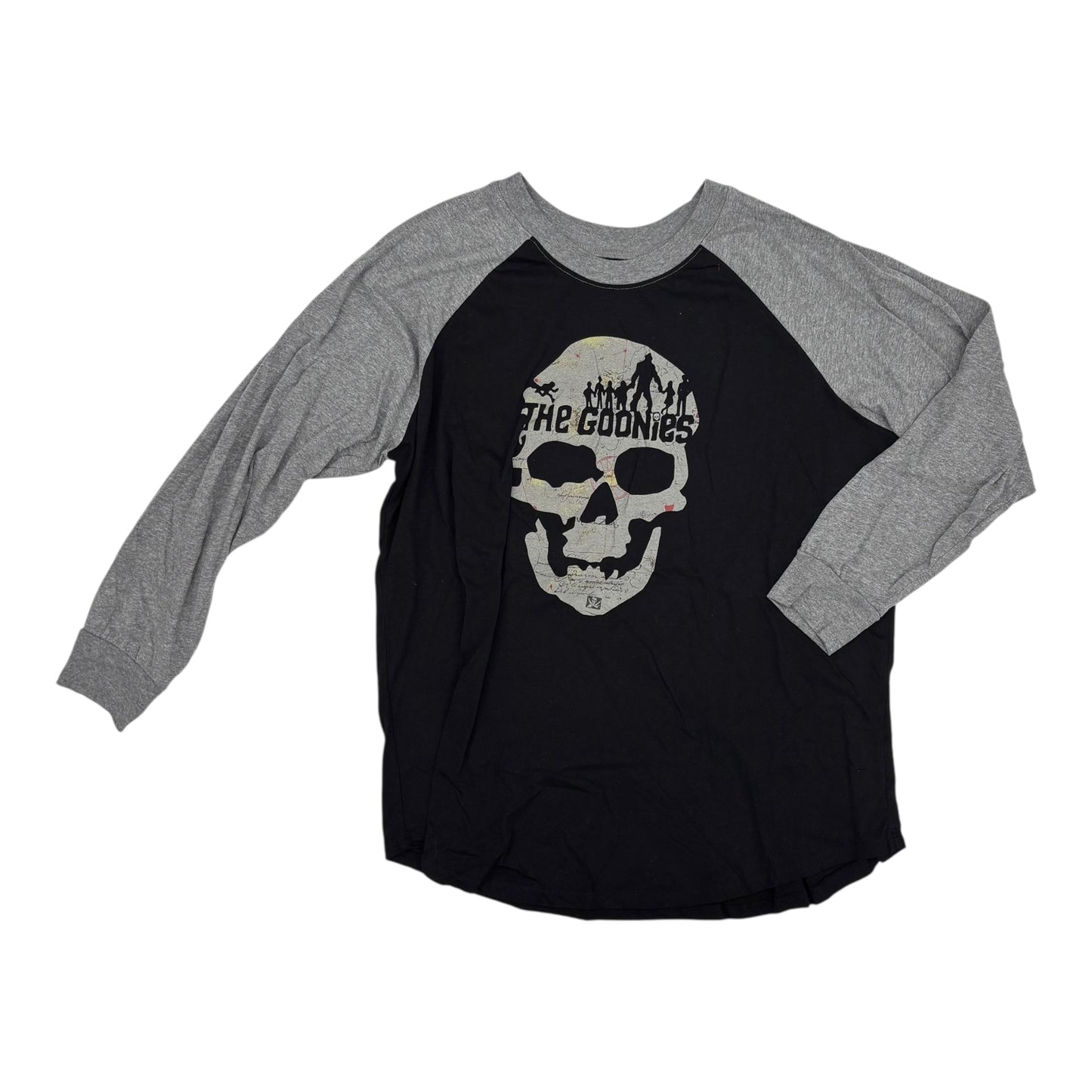 Top Ls By Clothes Mentor In Black & Grey, Size:2X