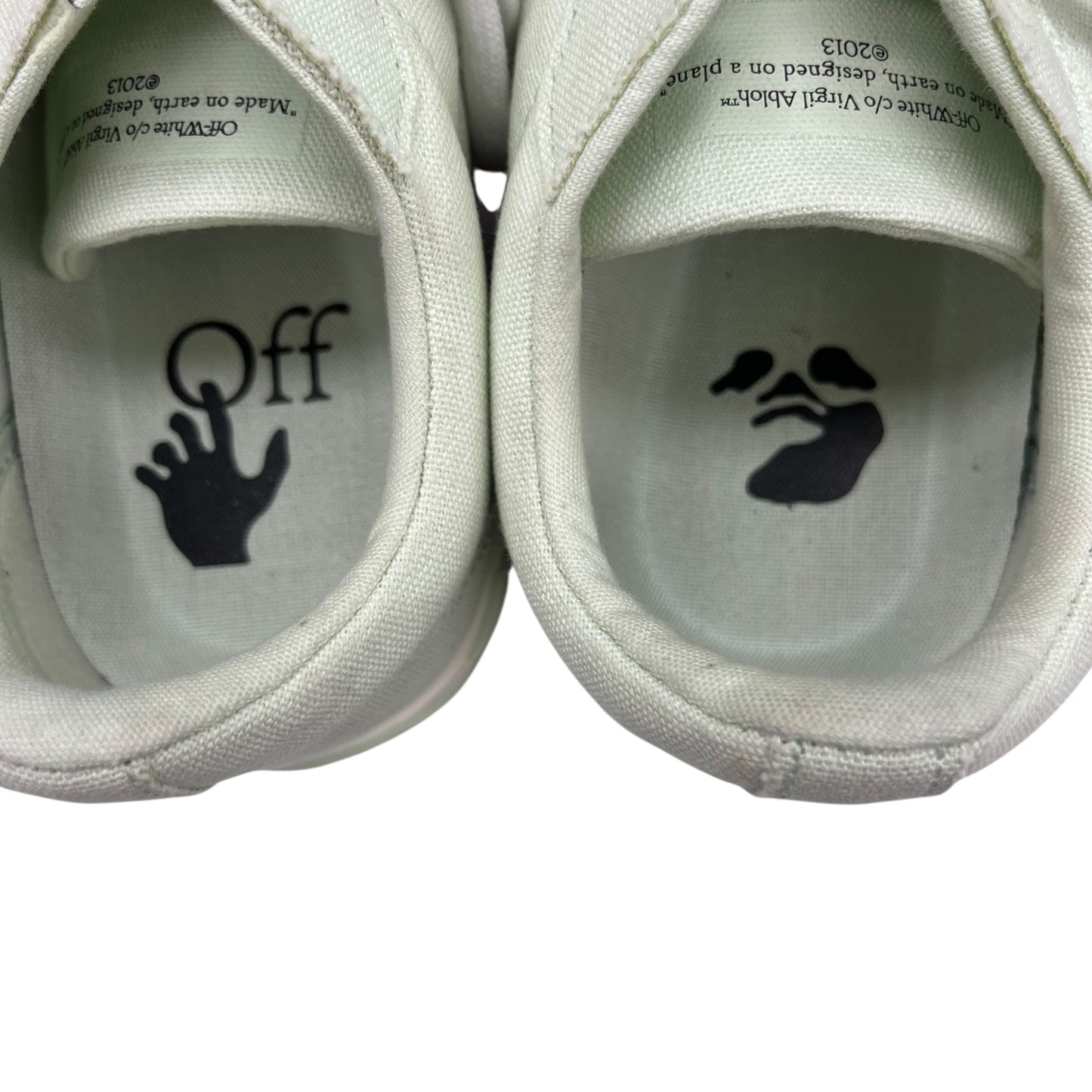 Shoes Luxury Designer By Off-White In Green, Size:10.5