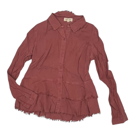 Top Ls By Cloth And Stone In Red, Size:M