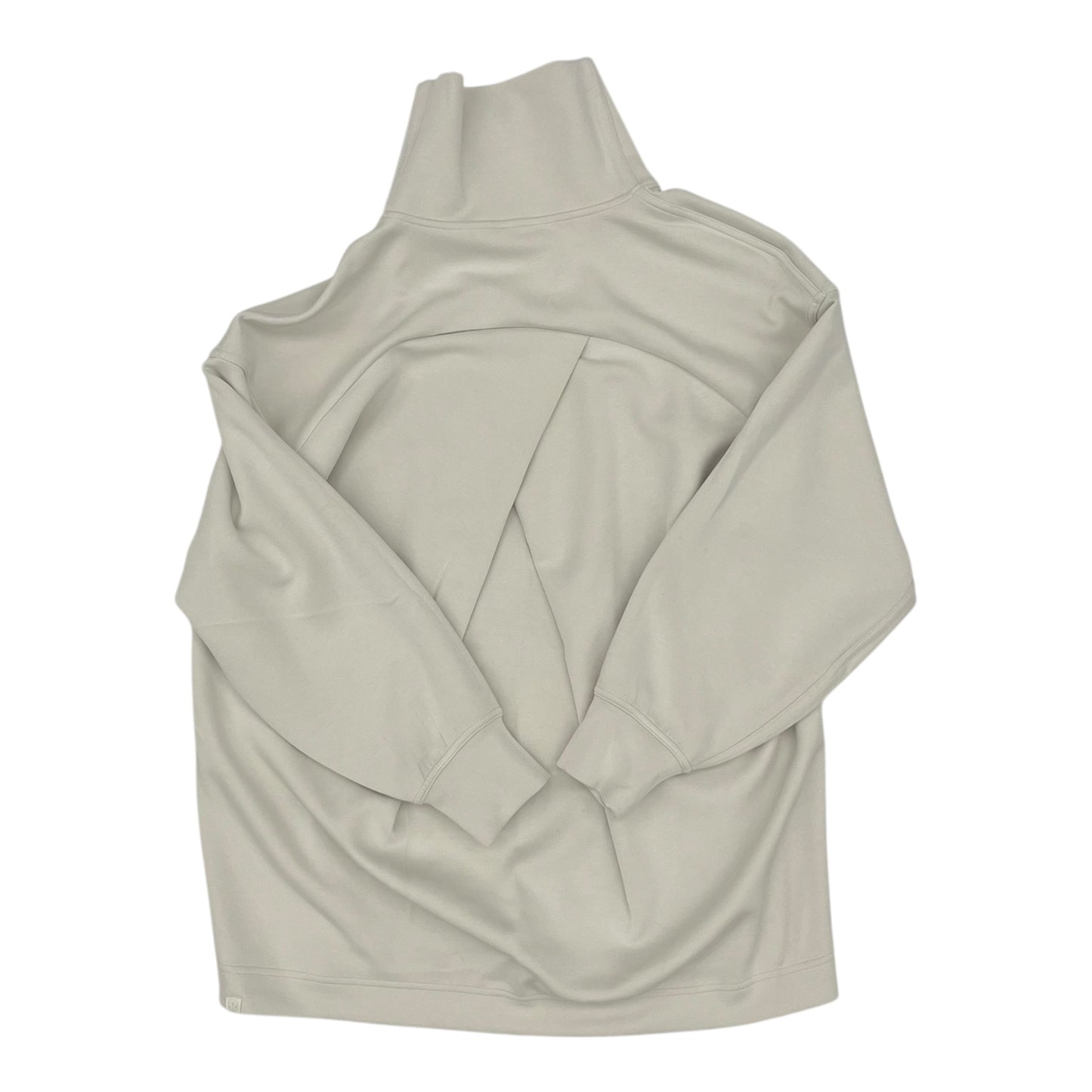 Sweatshirt Collar By Lululemon In Grey, Size:M