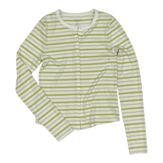 Cardigan By American Eagle In Striped Pattern, Size:M