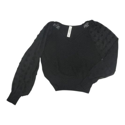 Sweater By Clothes Mentor In Black, Size:L