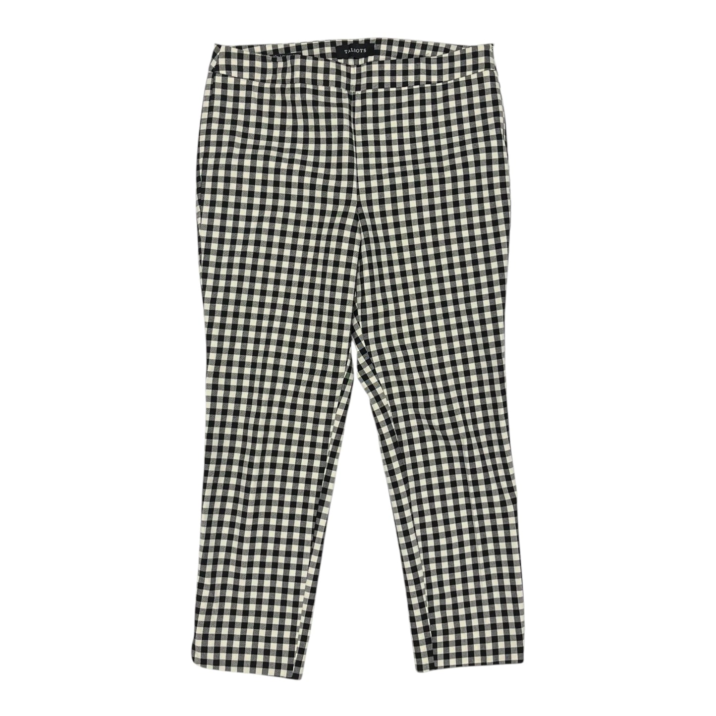 Pants Chinos & Khakis By Talbots In Black & Cream, Size:10P