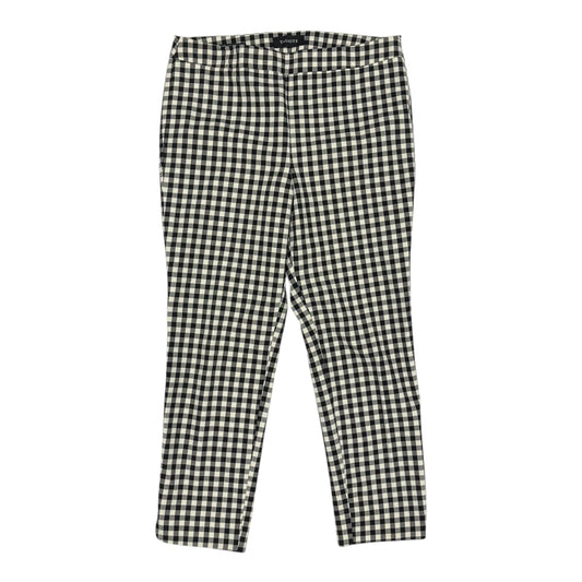 Pants Chinos & Khakis By Talbots In Black & Cream, Size:10P