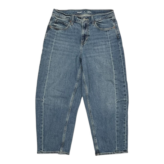 Jeans Wide Leg By Old Navy In Blue Denim, Size:6