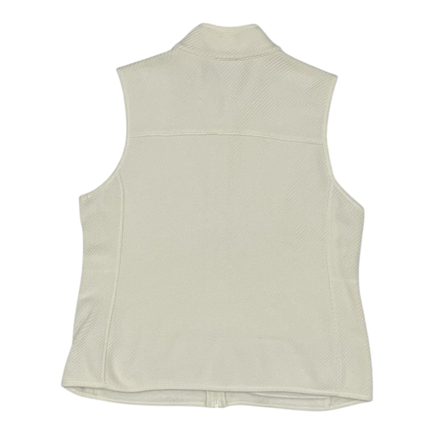 Vest Other By Talbots In Cream, Size:M