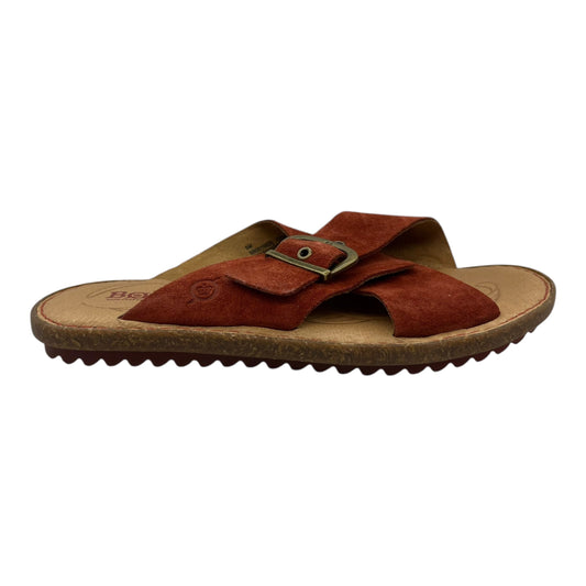 Sandals Flats By Born In Red, Size:8