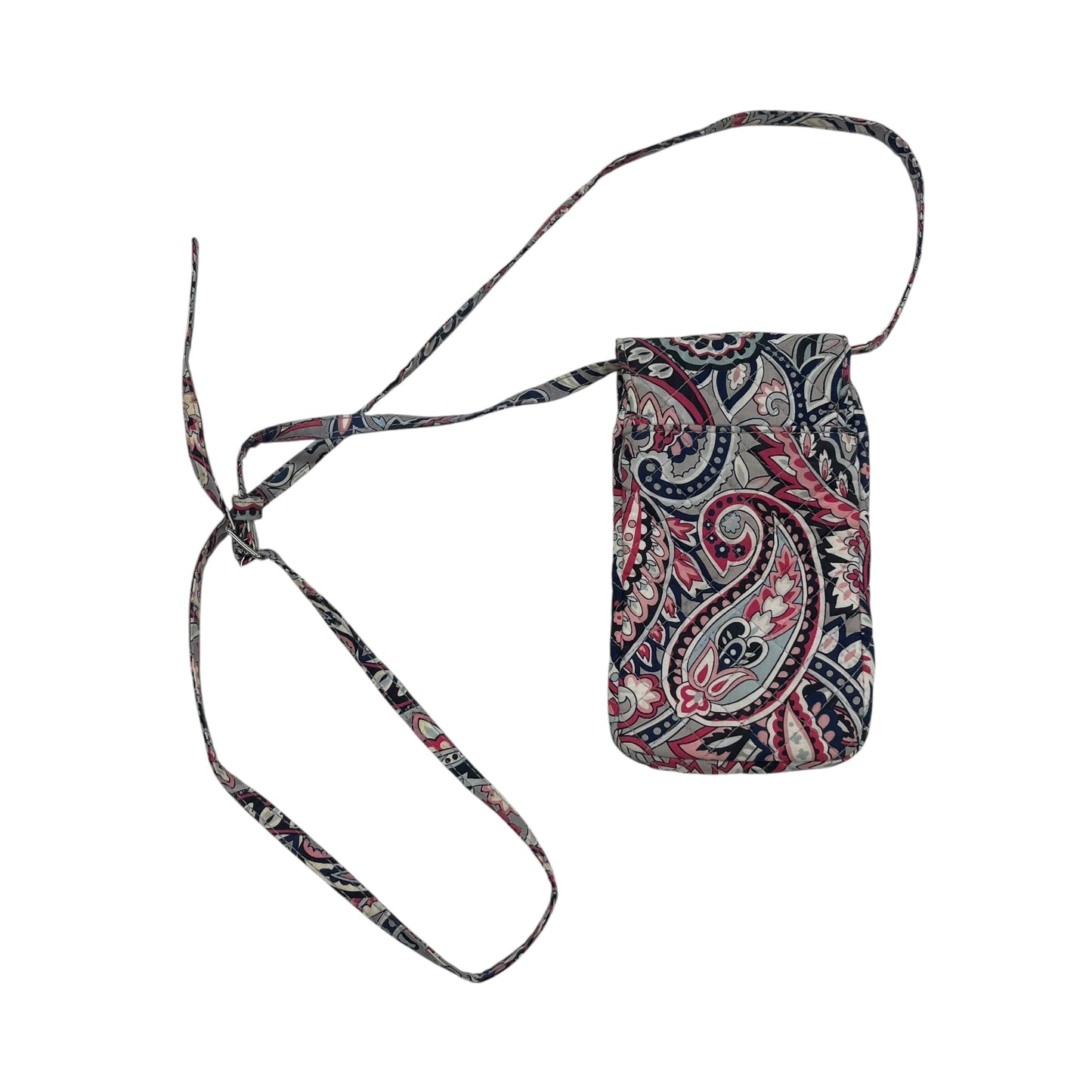 Crossbody By Vera Bradley In Blue & Pink, Size:Small