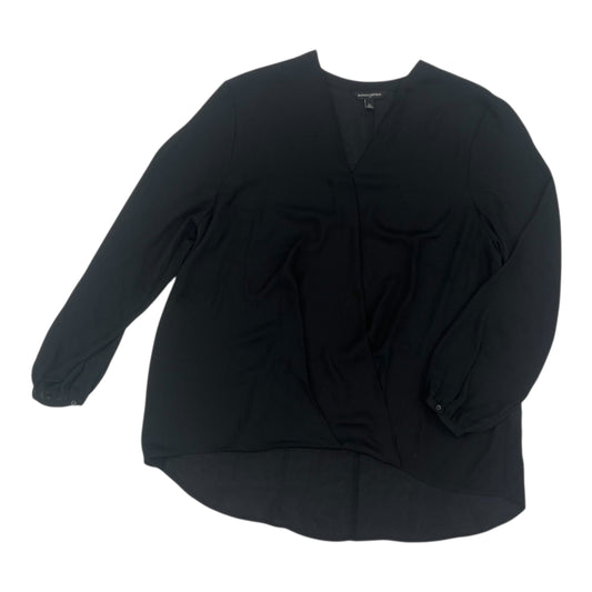 Blouse Ls By Banana Republic In Black, Size:Xl