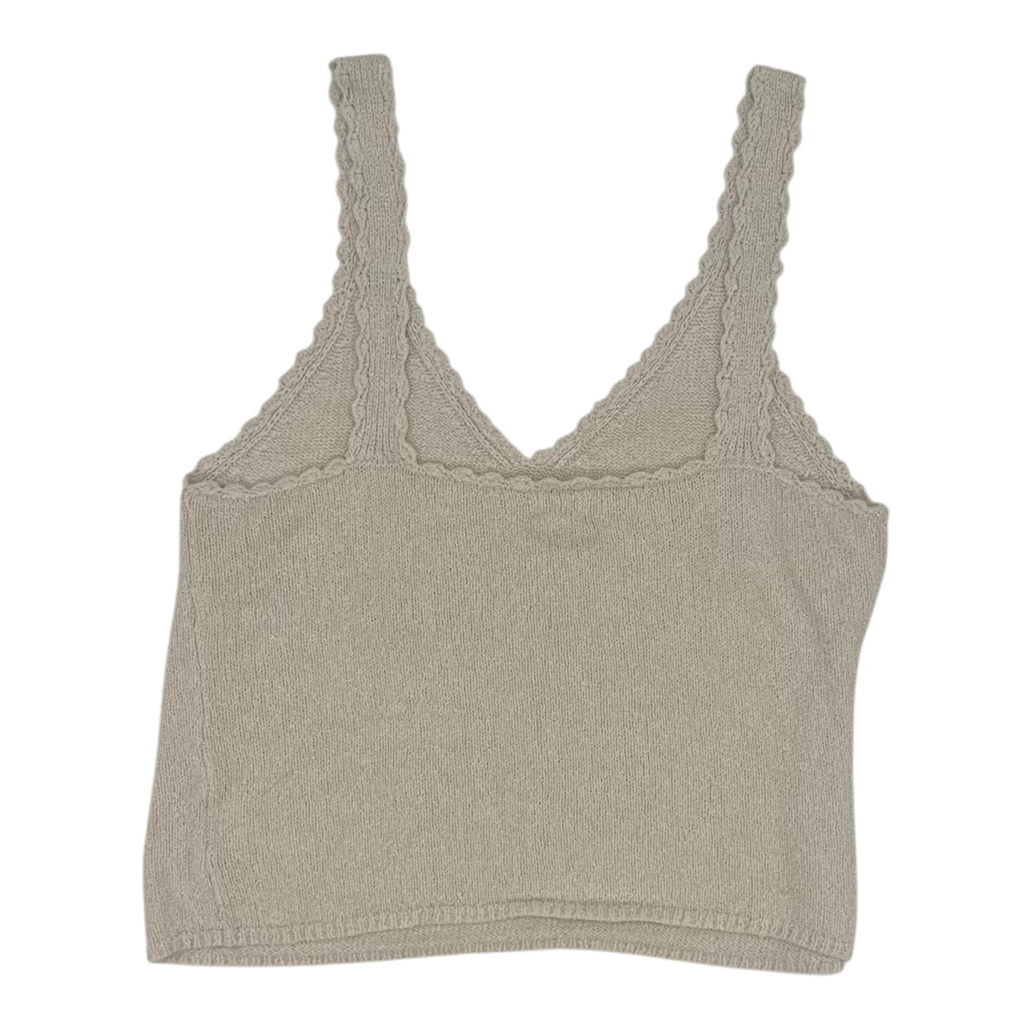 Top Sleeveless By Blue Rain In Tan, Size:Xl