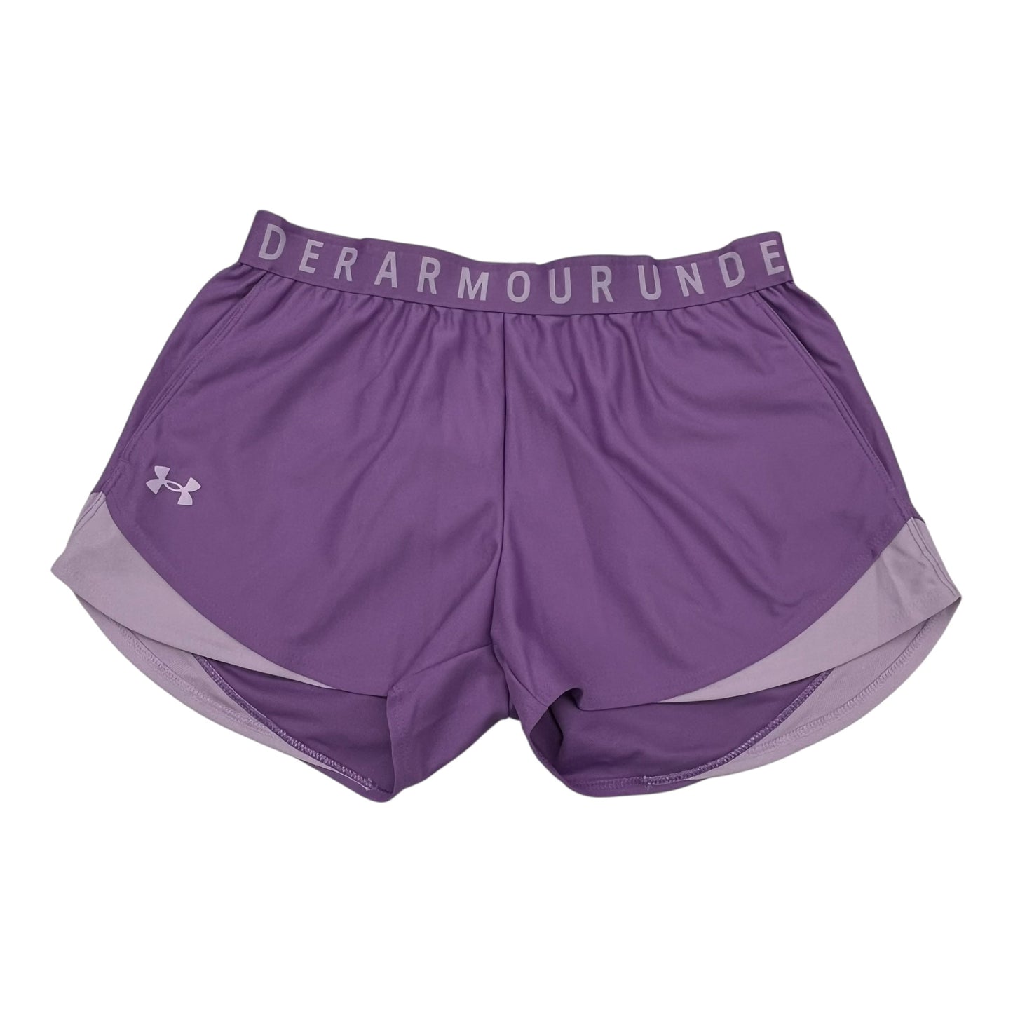 Athletic Shorts By Under Armour In Purple, Size:M