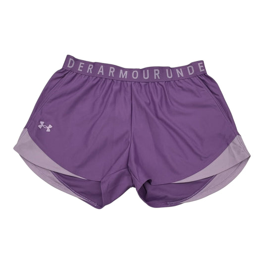 Athletic Shorts By Under Armour In Purple, Size:M