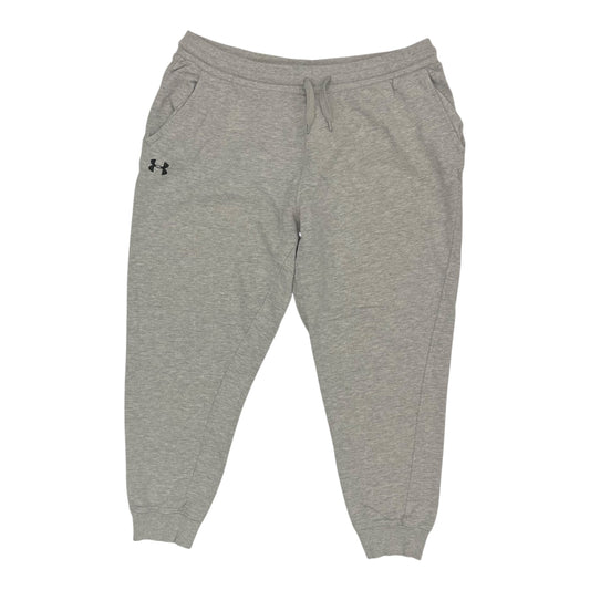 Athletic Pants By Under Armour In Grey, Size:2X