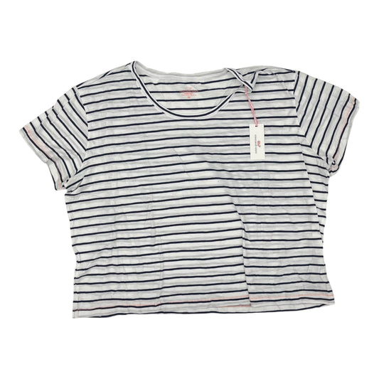 Top Ss By Vineyard Vines In Blue & White, Size:3X