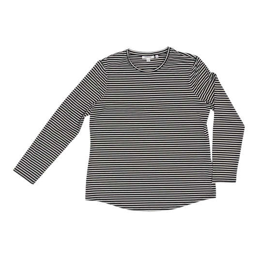 TOP LS by CHICOS in BLACK & WHITE, Size:M