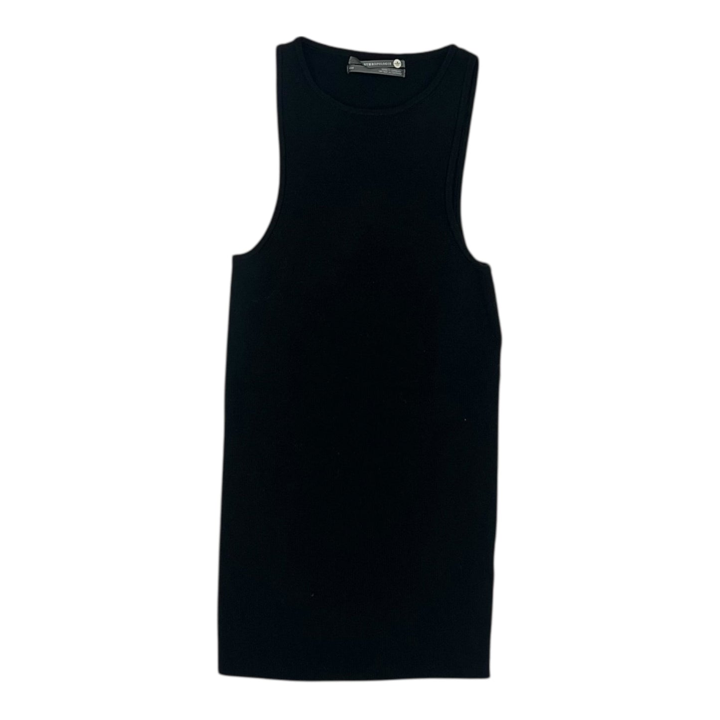 Tank Top By Anthropologie In Black, Size:Xs