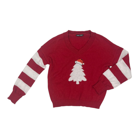 Sweater By Shein In Red, Size:M