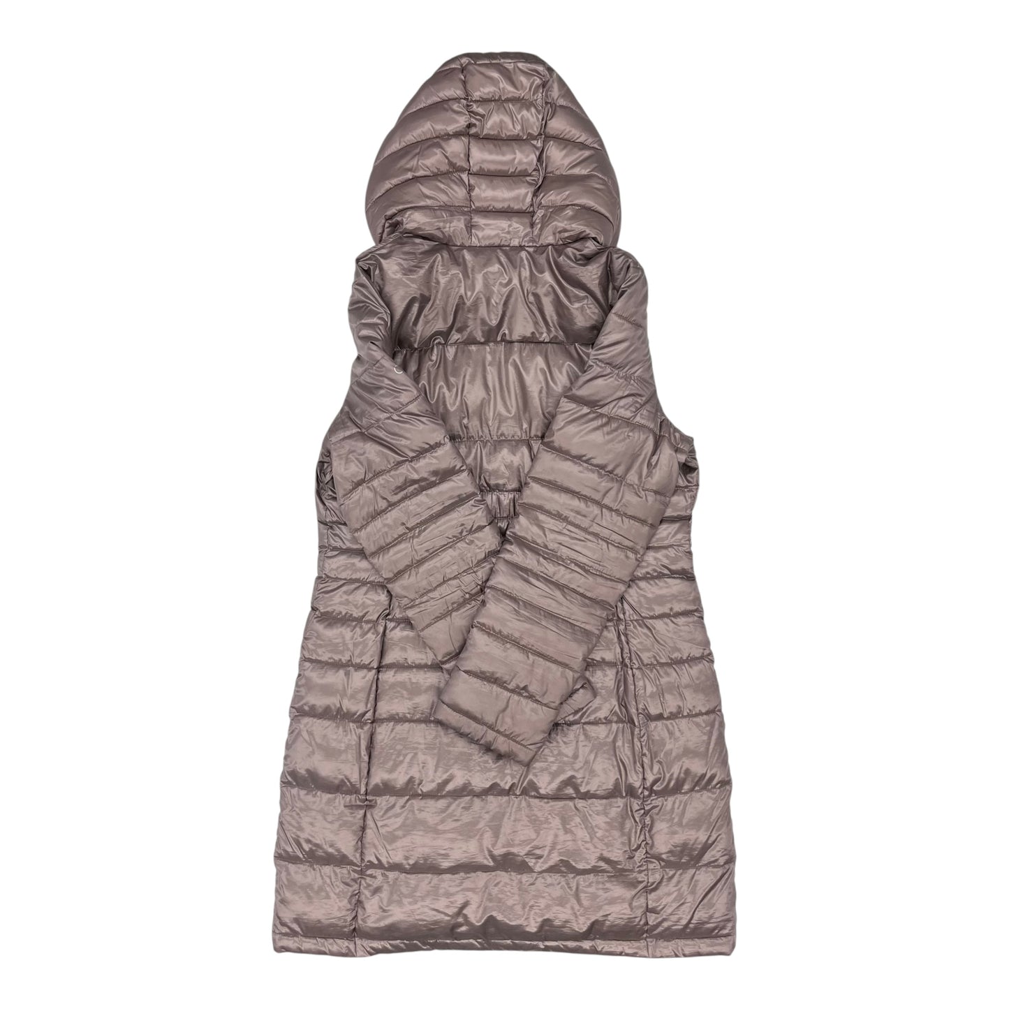 Coat Puffer & Quilted By Calvin Klein In Mauve, Size:L