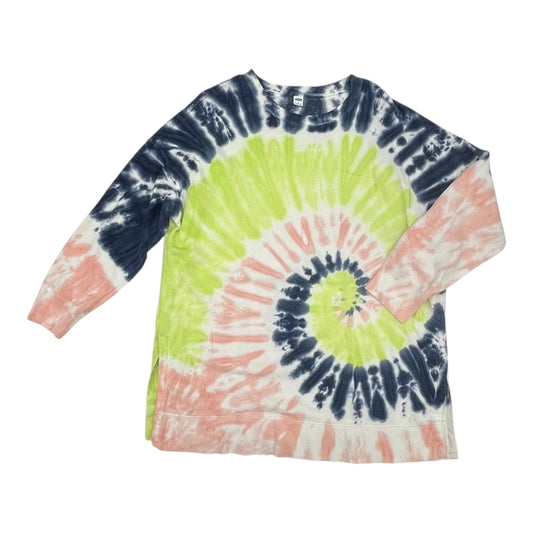Sweatshirt Crewneck By Old Navy In Tie Dye Print, Size:Xl