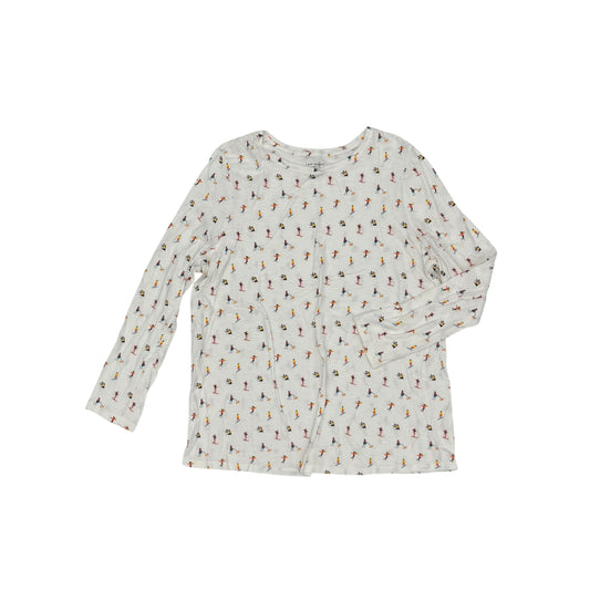 Top Ls By Lane Bryant In White, Size:L
