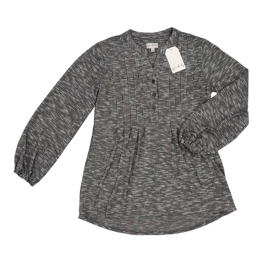 Top Ls By Wonderly In Grey, Size:S
