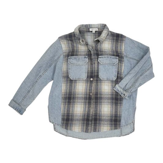 Jacket Denim By She + Sky In Blue, Size:S