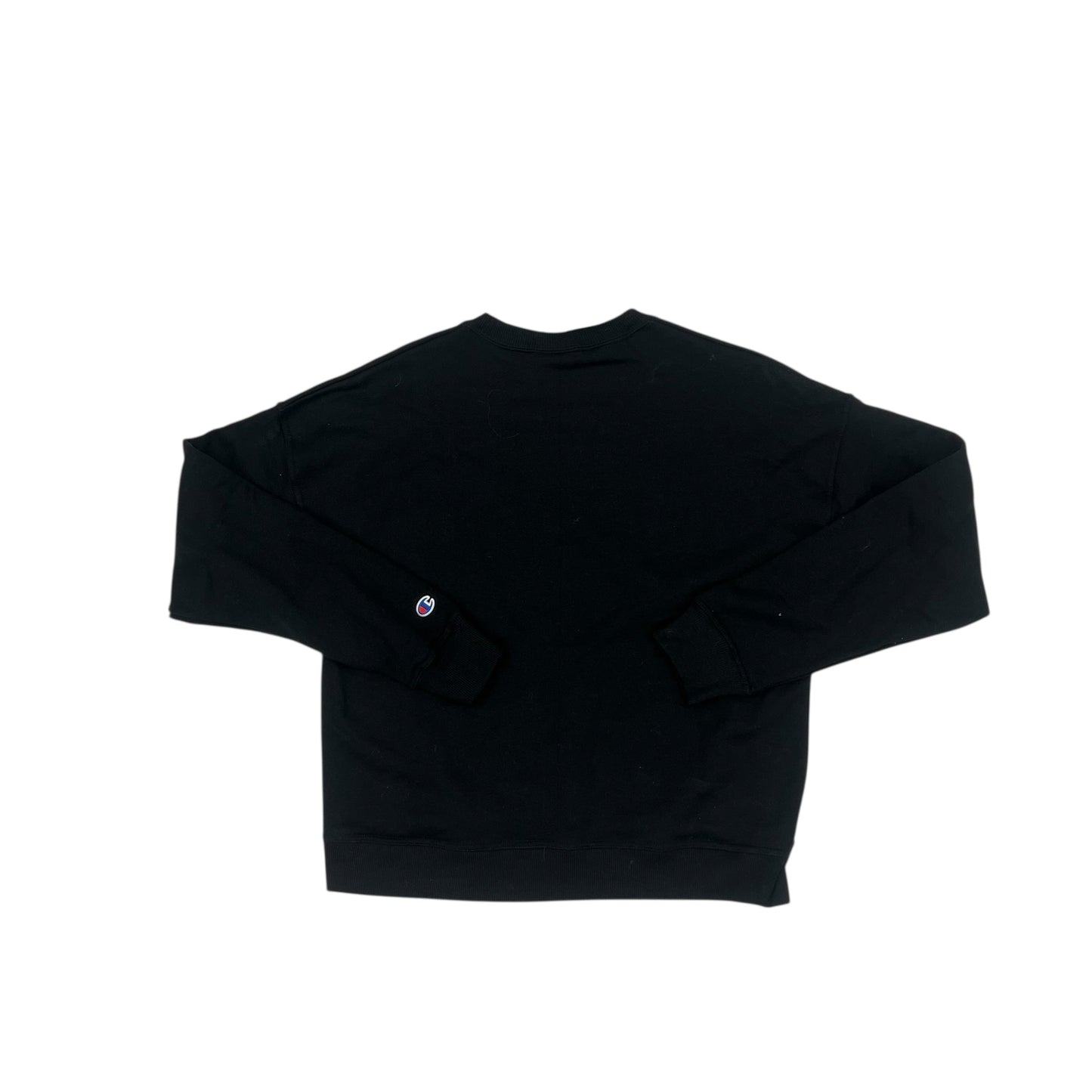 Athletic Sweatshirt Crewneck By Champion In Black, Size:M