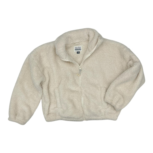 Jacket Faux Fur & Sherpa By American Eagle In Cream, Size:Xs