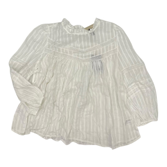 Blouse Ls By Universal Thread In White, Size:S