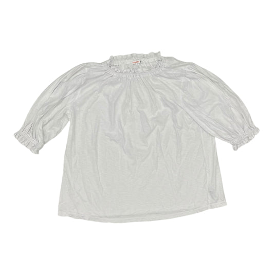 Top 3/4 Sleeve By Sundry In White, Size:Xs