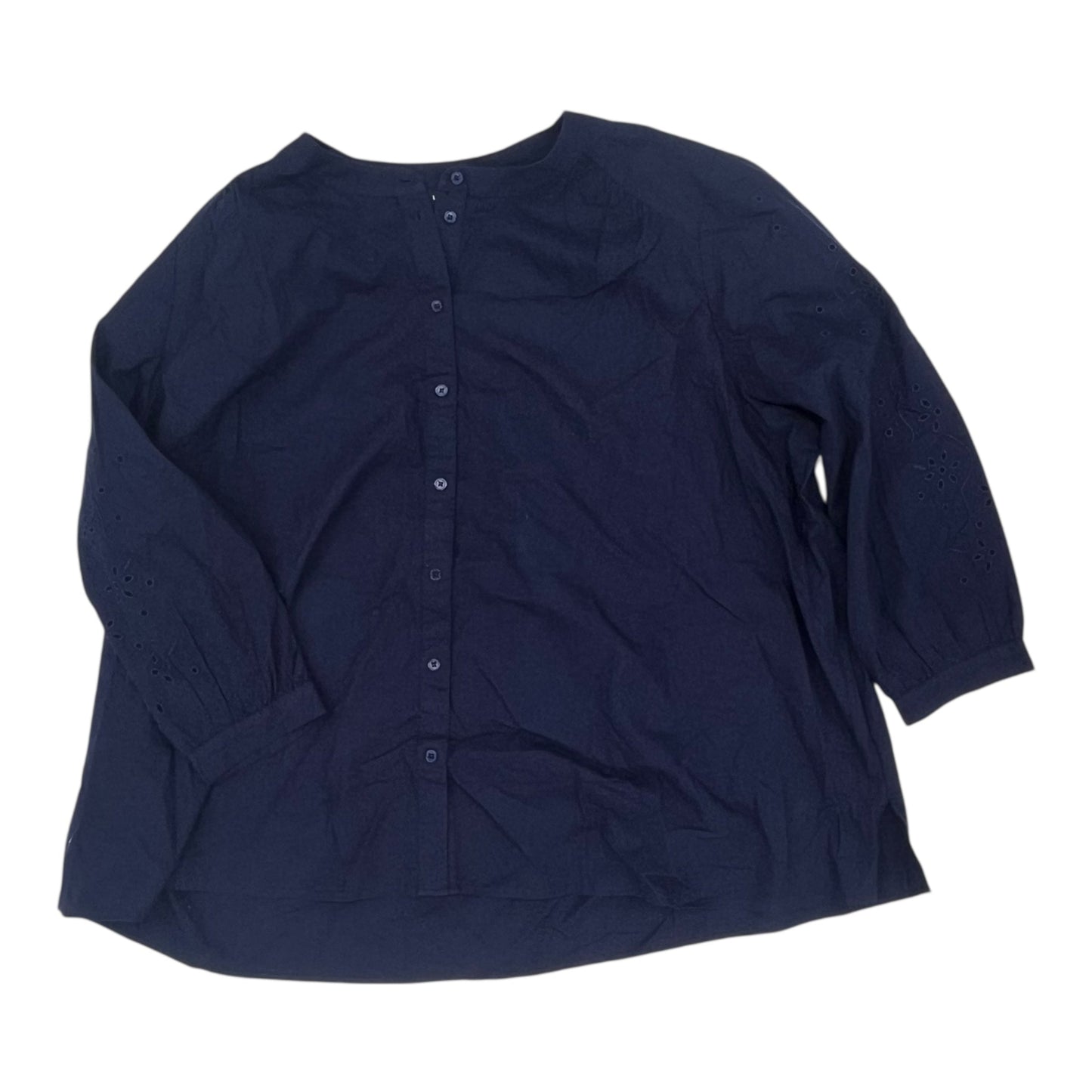 Top Ls By Lane Bryant In Navy, Size:4X