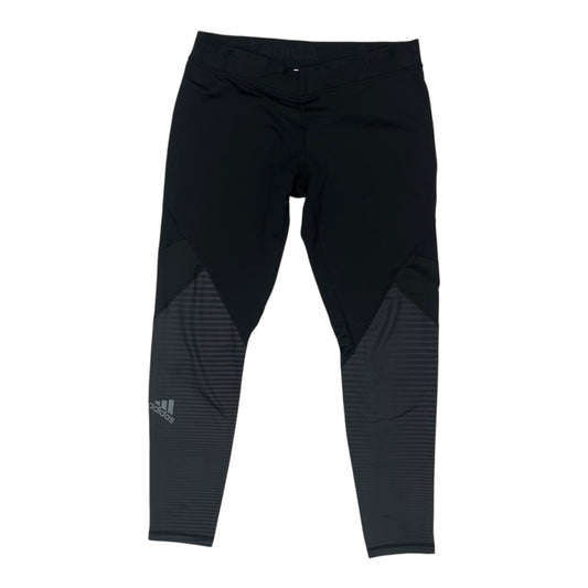 Athletic Leggings By Adidas In Black, Size:Xl