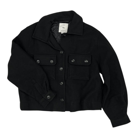 Jacket Moto By Free Assembly In Black, Size:M
