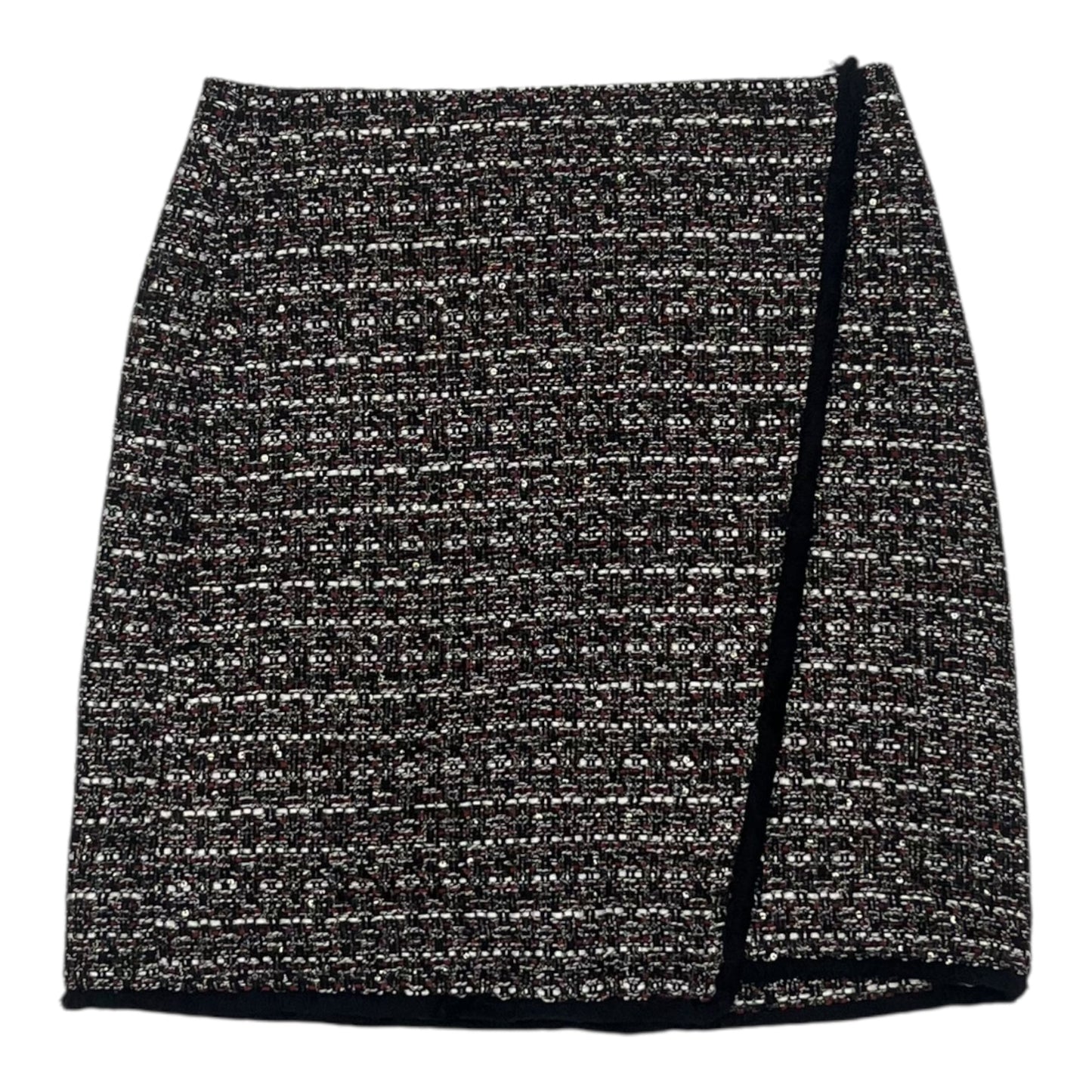 SKIRT MINI & SHORT by LOFT in BLACK, Size:0P