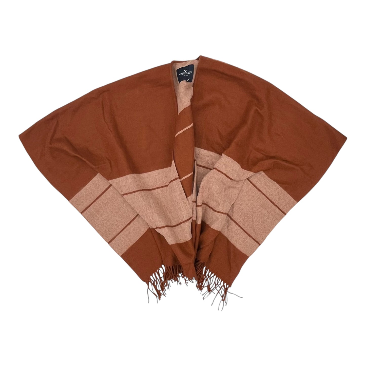 Shawl By American Eagle In Orange, Size:Osfm