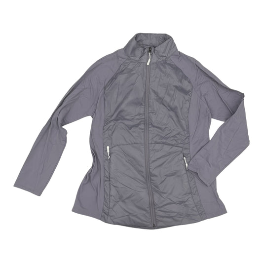 Athletic Jacket By Kyodan In Purple, Size:L