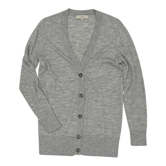 Cardigan By Loft In Grey, Size:M
