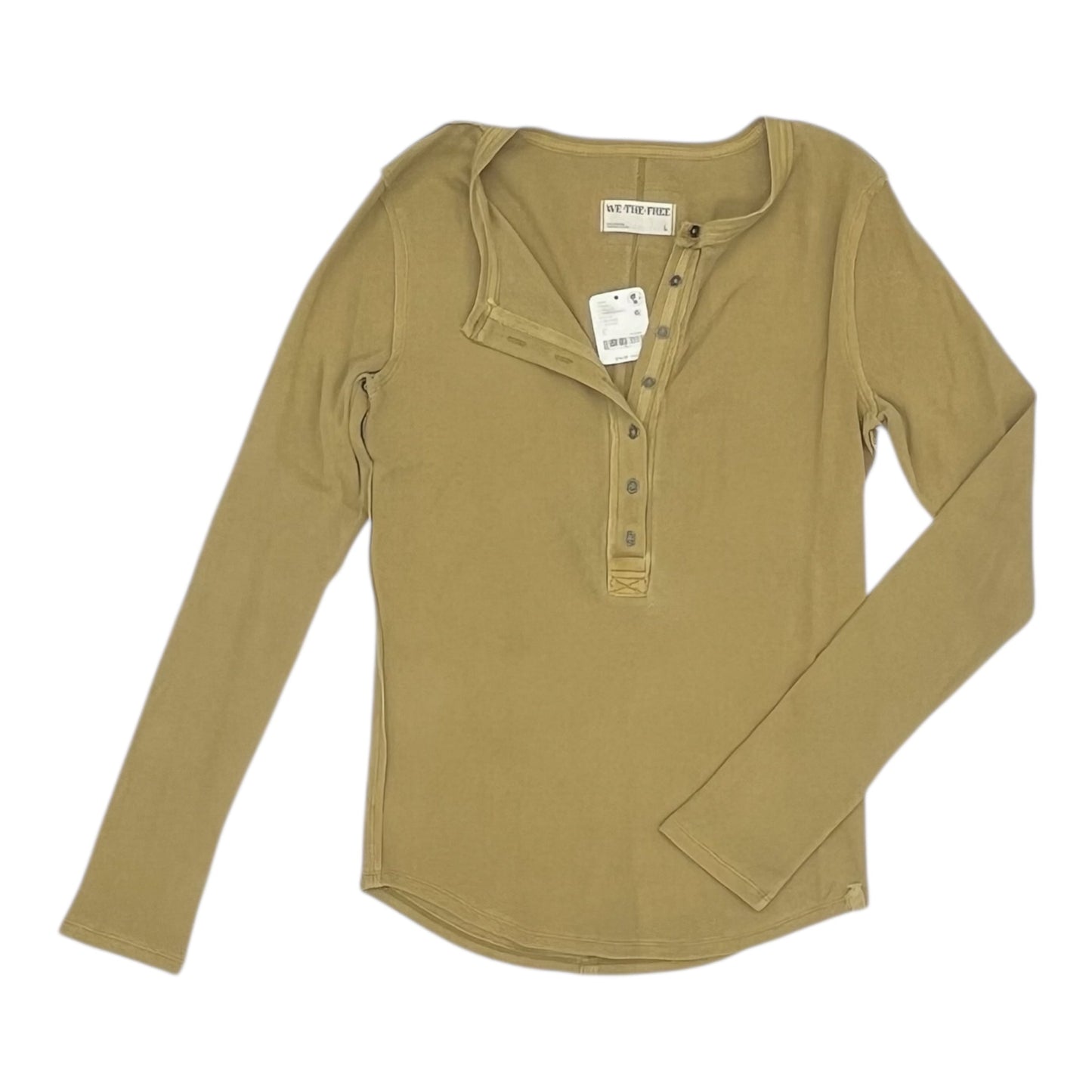 Top Ls By We The Free In Yellow, Size:L