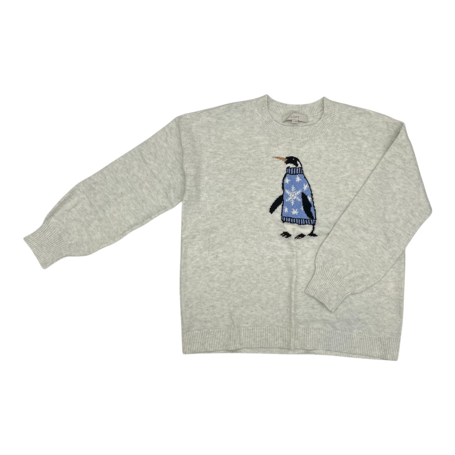 Sweater By Loft In Grey, Size:M