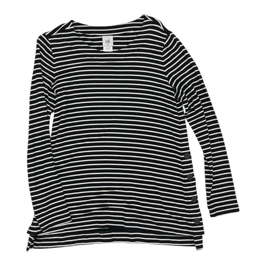 Top Ls By Cabi In Black & White, Size:M