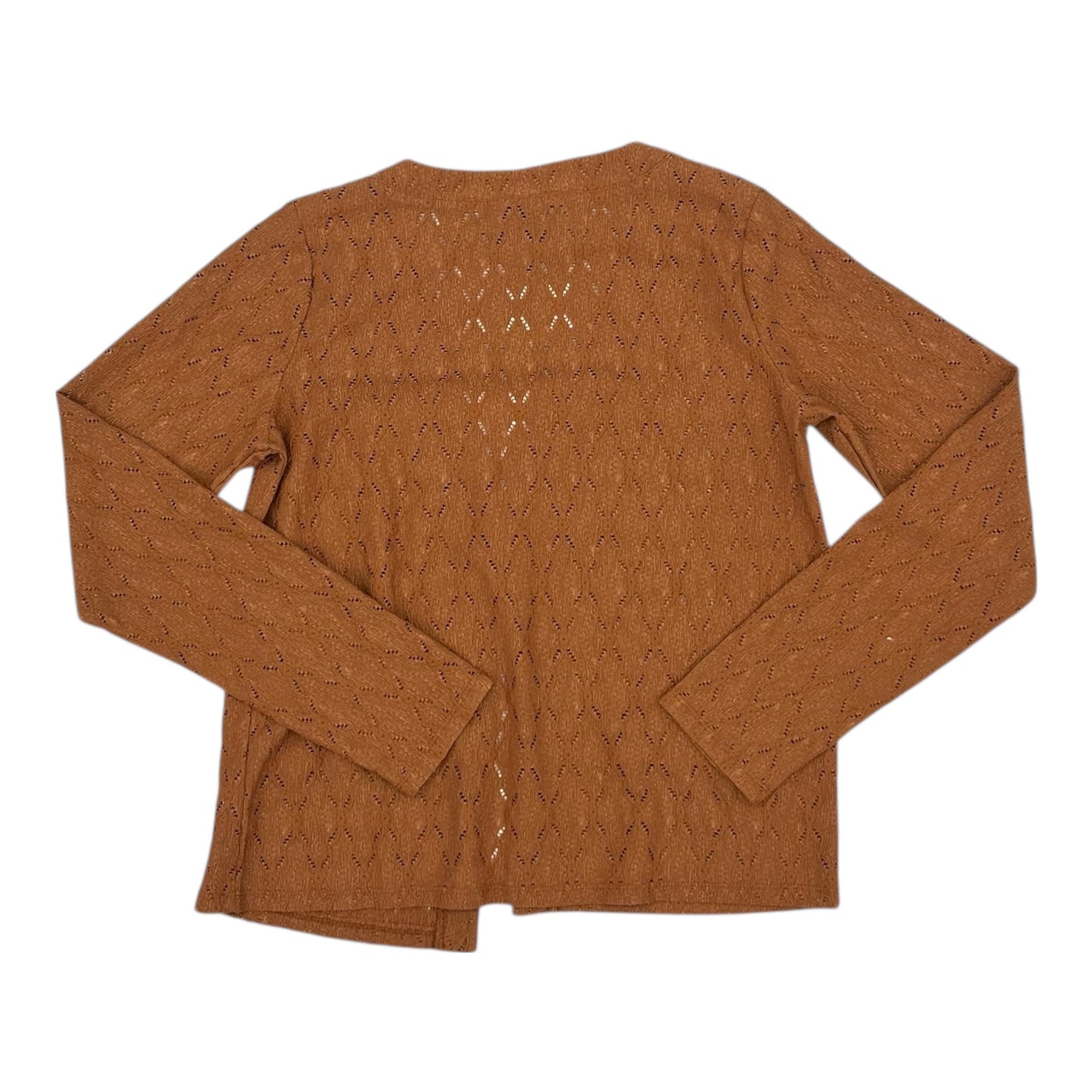 Cardigan By Bobeau In Orange, Size:S