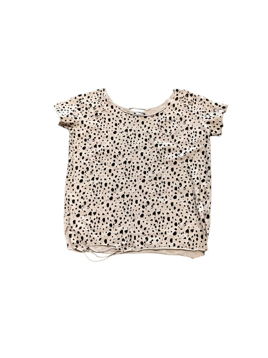 Top Ss Basic By Cma In Animal Print, Size:L