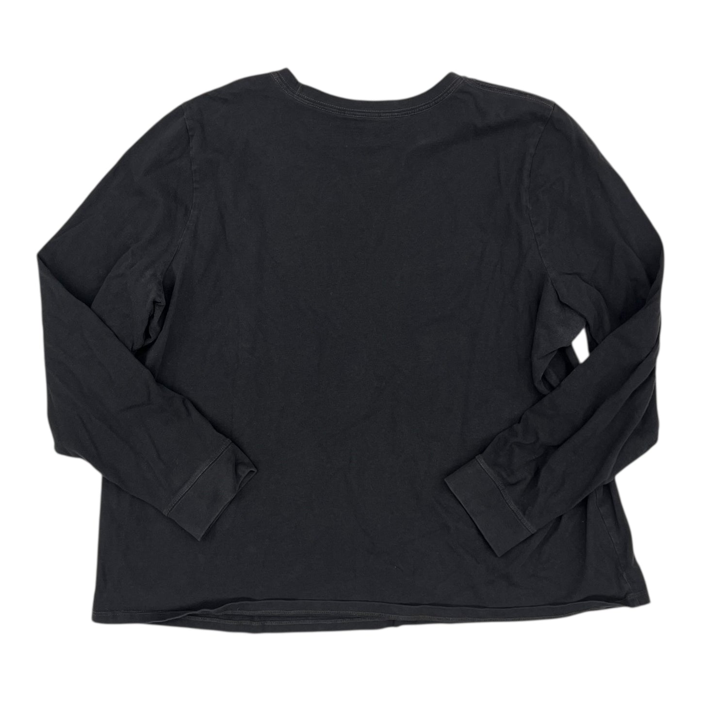 Top Ls Basic By Life Is Good In Grey, Size:Xxl