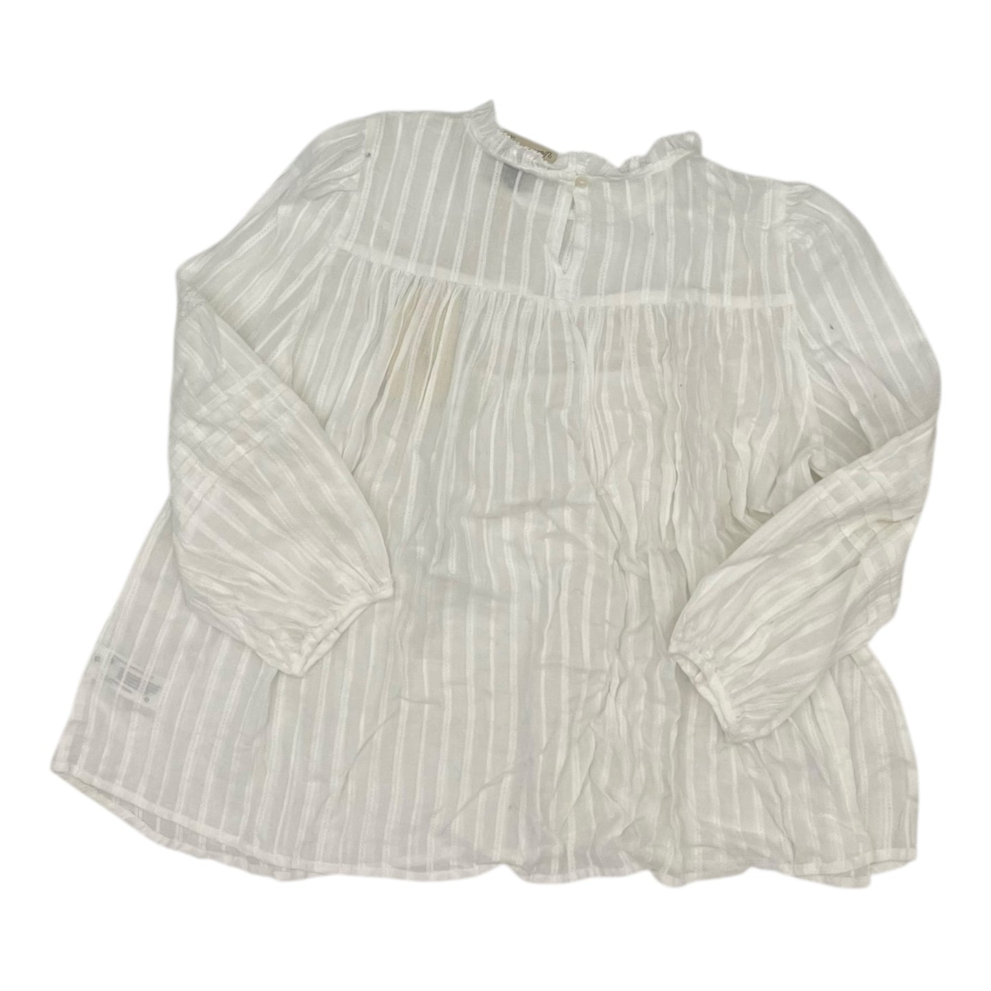 Blouse Ls By Universal Thread In White, Size:S