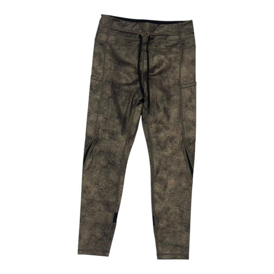Athletic Leggings By Zyia In Gold, Size:S