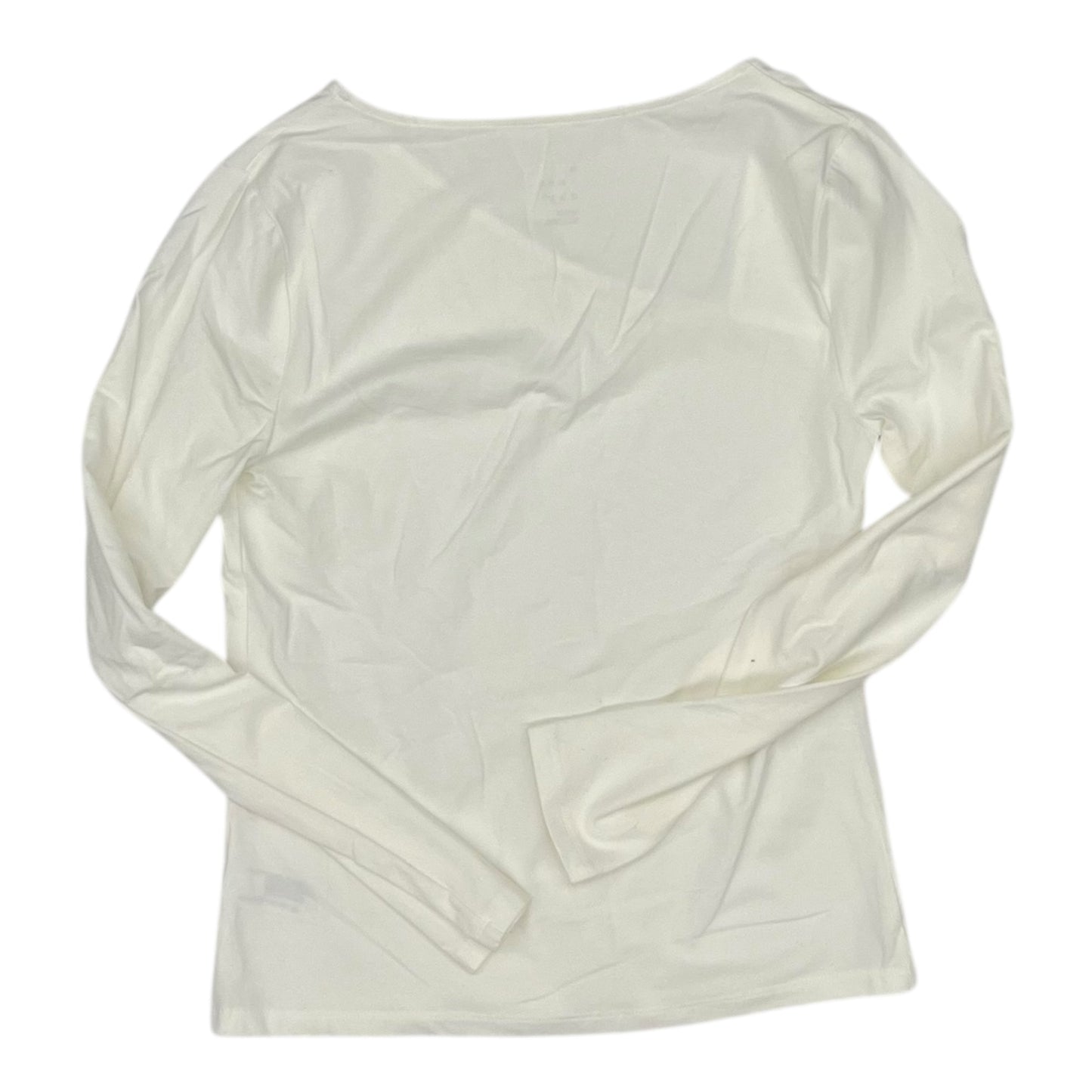 Top Ls Basic By A New Day In Cream, Size:M