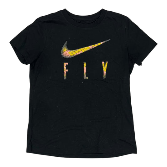 Athletic Top Ss By Nike Apparel In Black, Size:M